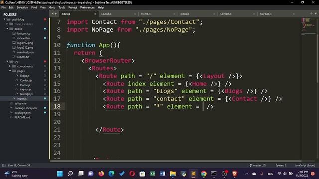 React Tutorial 11 | Router смотреть онлайн