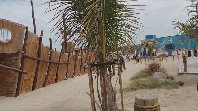 Дубай. Пляж La Mer. Отдых. ОАЭ смотреть онлайн