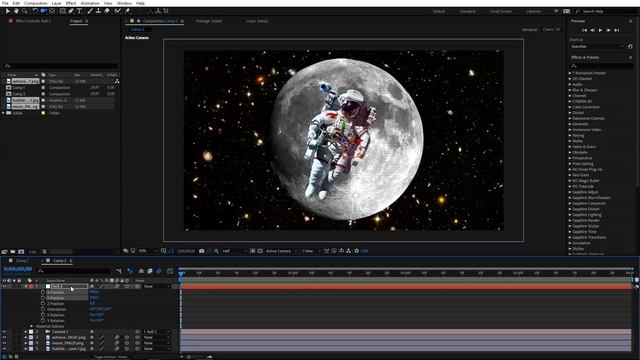 COMO USAR A CAMERA 3D NO AFTER EFFECTS