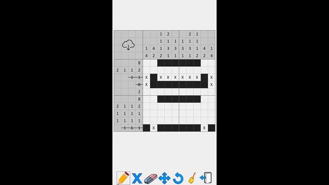 Японские кроссворды #100 смотреть онлайн