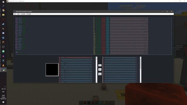 Showcase of the first 64-bit minecraft computer [Command Block] смотреть онлайн