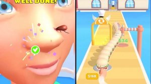 Parasite Cleaner MIX Earwax Clinic и I Want Pizza  прохождение, геймплей и новые уровни для Android