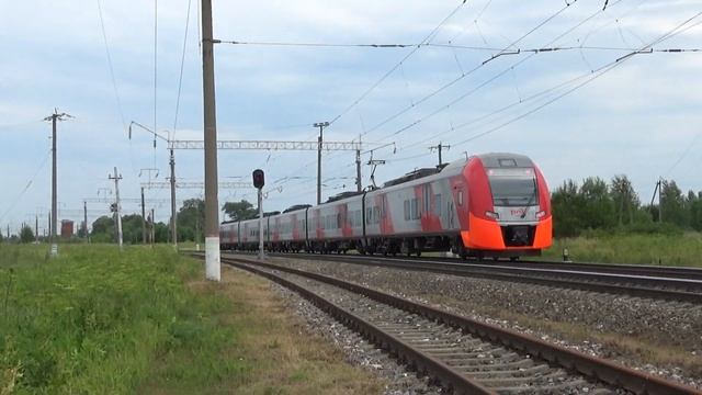 Электропоезд ЭС1-031 "Ласточка" №732М Смоленск-Москва смотреть онлайн
