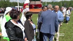 Мензелинский Сабантуй 2022 - награждение передовиков труда.