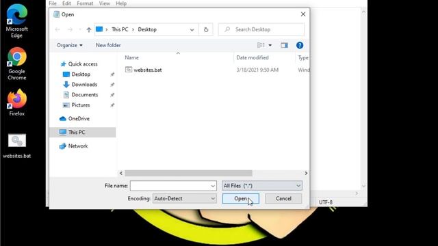 Open Multiple Websites With a Batch File in Windows 10 смотреть онлайн