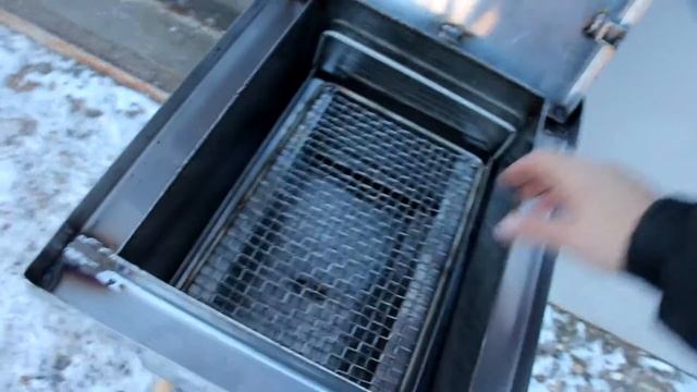 Коптильня из нержавейки с гидрозатвором смотреть онлайн