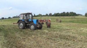 Сенаж 2019:Окончание первого укоса и полное отсутствие дождей