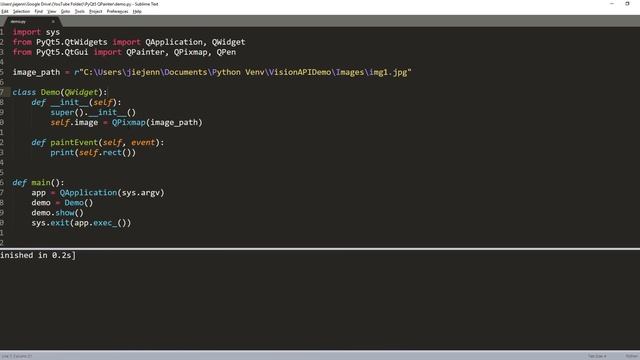 PyQt5 Tutorial | How to use the QPainter Widget (script included) смотреть онлайн
