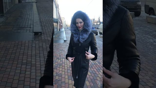 Дубленка женская REVONTULI из овчины смотреть онлайн