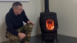 Чугунная цельнолитая печь VERONA для отопления ДАЧИ и ДОМА.