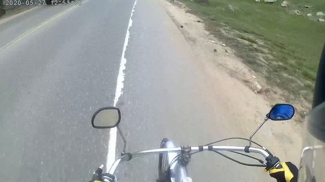 Honda GX 120cc Motorized Bike Part 3 смотреть онлайн