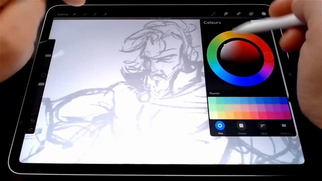 I Try PROCREATE - iPad Pro Art: is it Actually Professional? смотреть онлайн