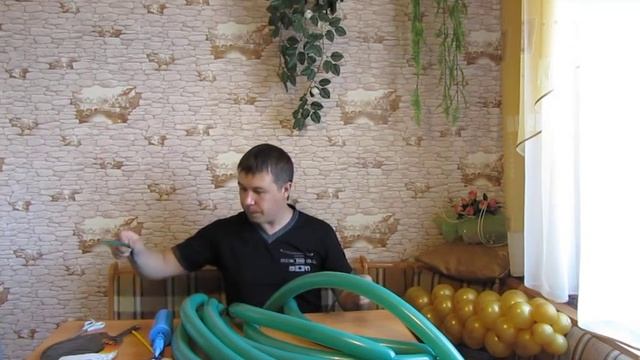 Как сделать пальму из шаров смотреть онлайн
