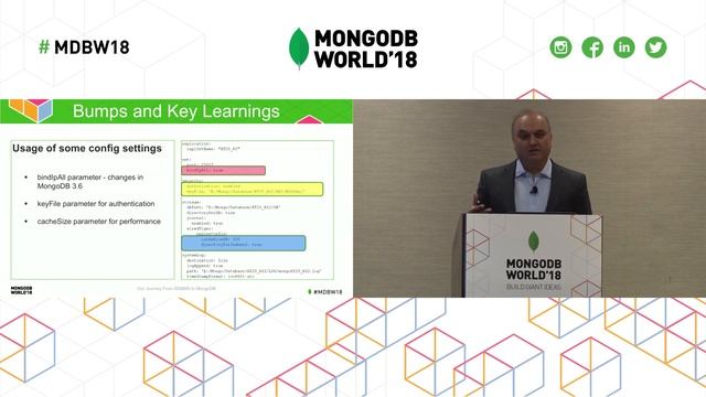 Bumps and Breezes: Our Journey from RDBMS to MongoDB смотреть онлайн