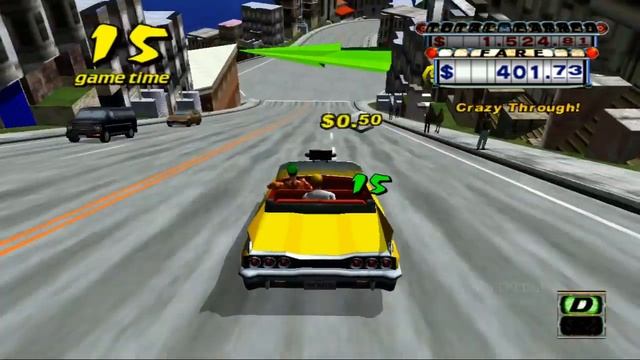 Crazy Taxi - Softpedia Gameplay смотреть онлайн
