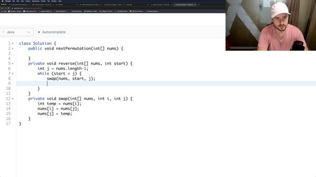 LeetCode 31 | Next Permutation | Solution Explained (Java + Whiteboard) смотреть онлайн