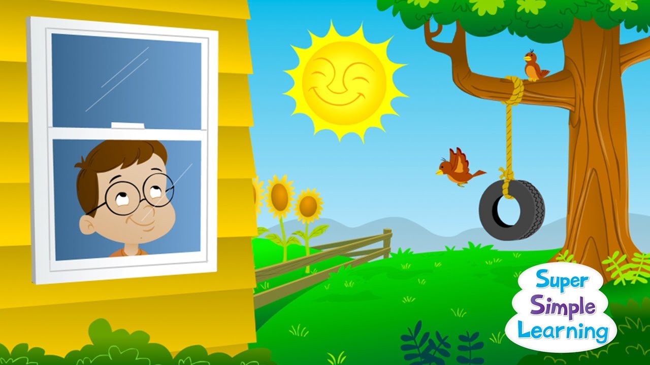 Our Favorite Weather Songs Kids Songs Super Simple Songs смотреть онлайн