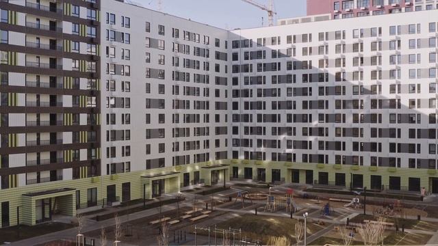 Жемчужина Зеленограда | Ход строительства. Апрель | ПИК смотреть онлайн