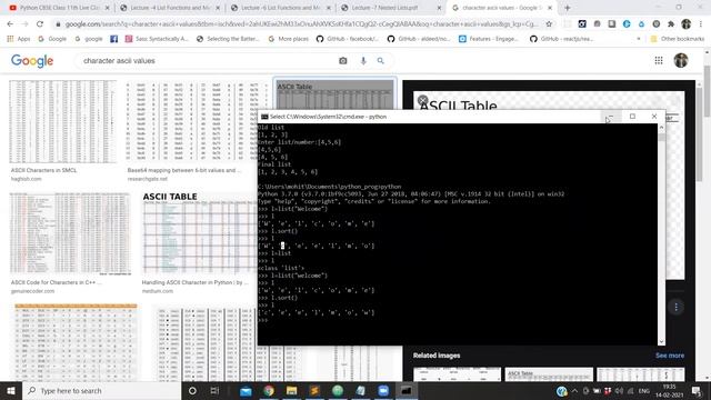 Python 35 #5 List fn reverse(),sort(),sorted(),min(),max(), sum()|11th Std CBSE in Hindi|CompSc 202 смотреть онлайн