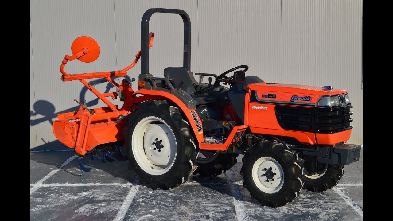KUBOTA GB20 японский трактор / минитрактор с ПСМ от Прогресс-Авто / Progress-Avto смотреть онлайн