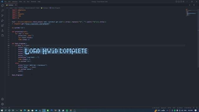 python : ✅ how to lock hwid python script ( วิธีการล็อค hwid เบื้องต้น ) смотреть онлайн