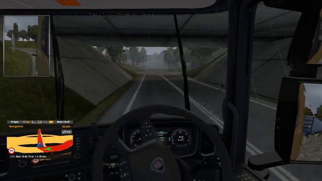 Euro Truck Simulator 2 (test stream) смотреть онлайн