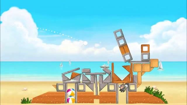 Official Angry Birds Rio Walkthrough Beach Volley 6-5 смотреть онлайн