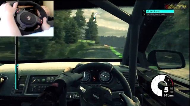DiRT 3 PS3 - Finland Rally Stage with Fanatec Porsche 911 GT2 Wheel (Settings) смотреть онлайн