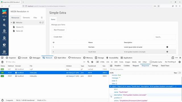 MODX 3 - 05 - Custom Manager Page | Update items смотреть онлайн