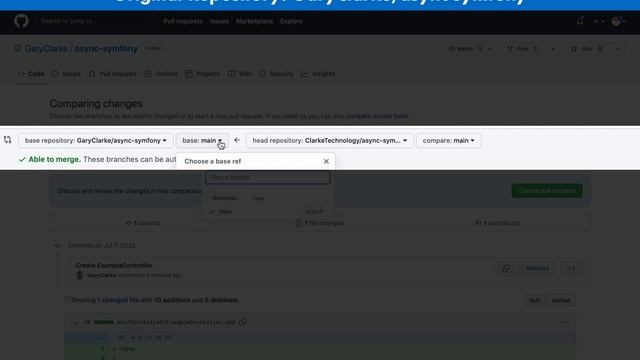 Symfony 6 Message Queue Tutorial Part 2 - Github Pull Requests | Contributing to Open Source смотреть онлайн
