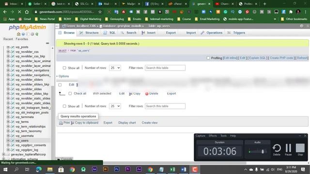 How to Reset WordPress Admin Password using cPanel and phpMyAdmin смотреть онлайн