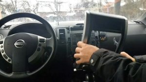 Снятие магнитолы на Nissan X-trail