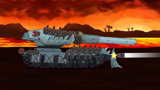 Побоище Мега танков Против БОССА - Мультики про танки смотреть онлайн