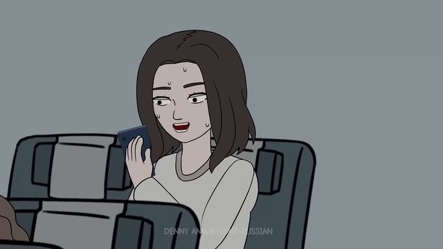 Мой ужасный опыт с самолетом. Страшная история №27 (анимация) смотреть онлайн