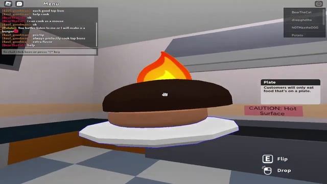 cook burgers roblox смотреть онлайн