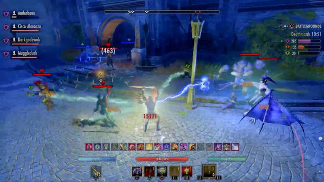 The Elder Scrolls Online: Tamriel Unlimited pvp battleground ultimate stamplar смотреть онлайн