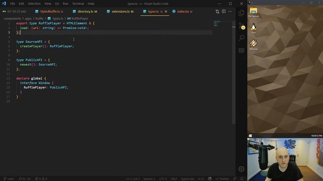 Live Coding my OS in the Browser Side Project (React/TypeScript) смотреть онлайн