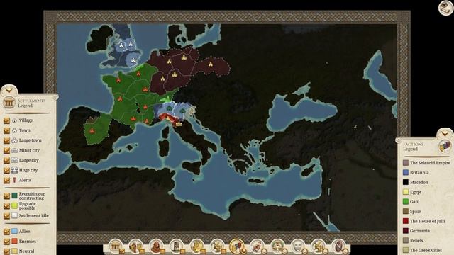 Total War: Rome Remastered - England VS France Part 1/2 смотреть онлайн