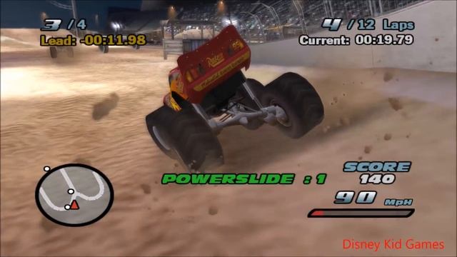 Disney Pixar Lightning McQueen Cars Movie Game - Monster Truck Mayhem - Part 17 смотреть онлайн