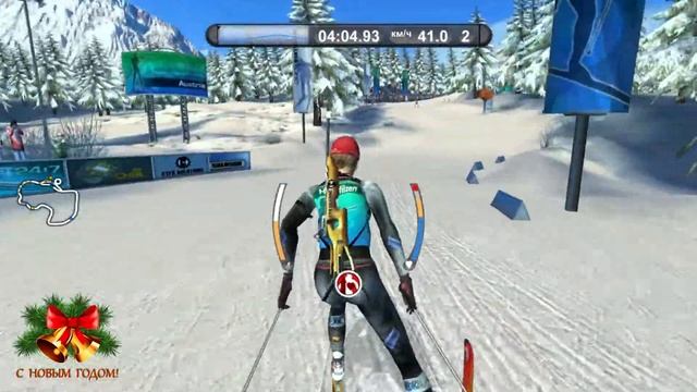 Прохождение RTL Biathlon 2009 Magdalena Neuner - Карьера - #5 смотреть онлайн