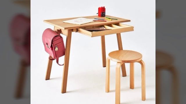 Modern study table / wooden study table / book self / book organzer design ideas 2020 смотреть онлайн