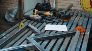 МАНГАЛ И СТОЛ в стиле ЛОФТ своими руками. Чертежи