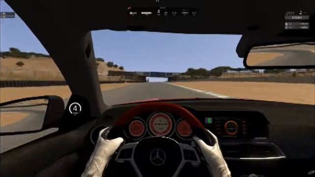 ASSETTO CORSA BS C63 AMG MY FASTEST LAP LAGUNA SECA смотреть онлайн