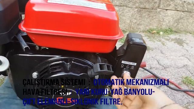 Honda GX 200 VSP Jeneratör Tipi Benzinli Motor