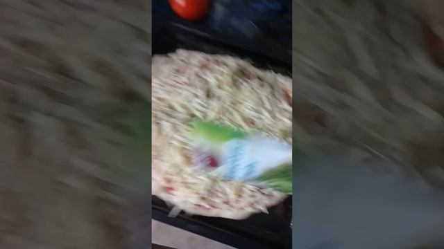 ? Пицца наша фирменная с духовки,а тесто самое настоящее из Хлебопечки. смотреть онлайн