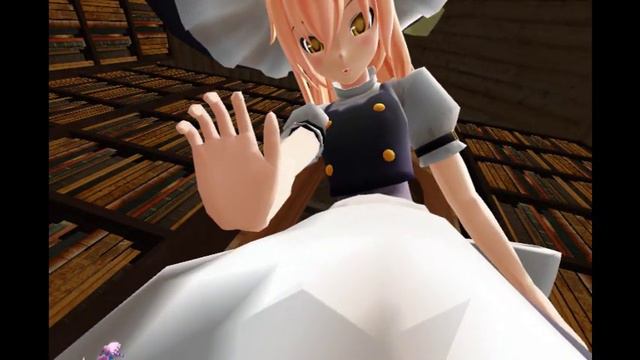 MMD giantess test 6 - Shrunk in the witch's house (Vore Warning) смотреть онлайн