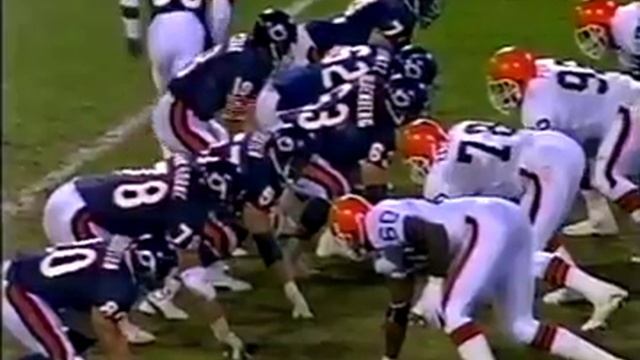 Chicago Bears at Cleveland Browns - October 23, 1989 смотреть онлайн