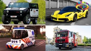 Изучаем строительный транспорт и спецтехнику. Сборник: Развивающие мультики для детей про машинки