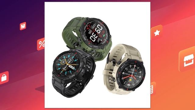 Смарт часы Blitzwolf BW-AT2 | скидки на Али смотреть онлайн