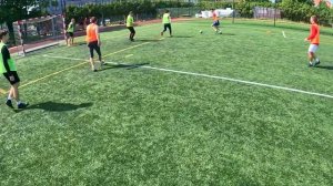 Дворовой футбик на хороших скоростях | Футбол от первого лица